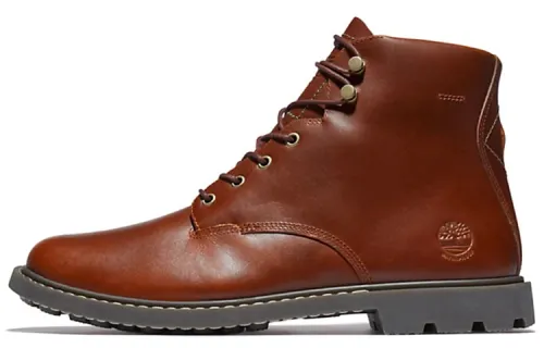 Timberland Belanger Leather Abrasion Resistant Crew Outdoor Boots Men's Brown
