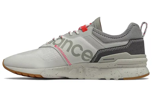 New Balance NB 997 Textile, Synthetic Leather Comfortable Low top Running Shoes Men's White Gray
