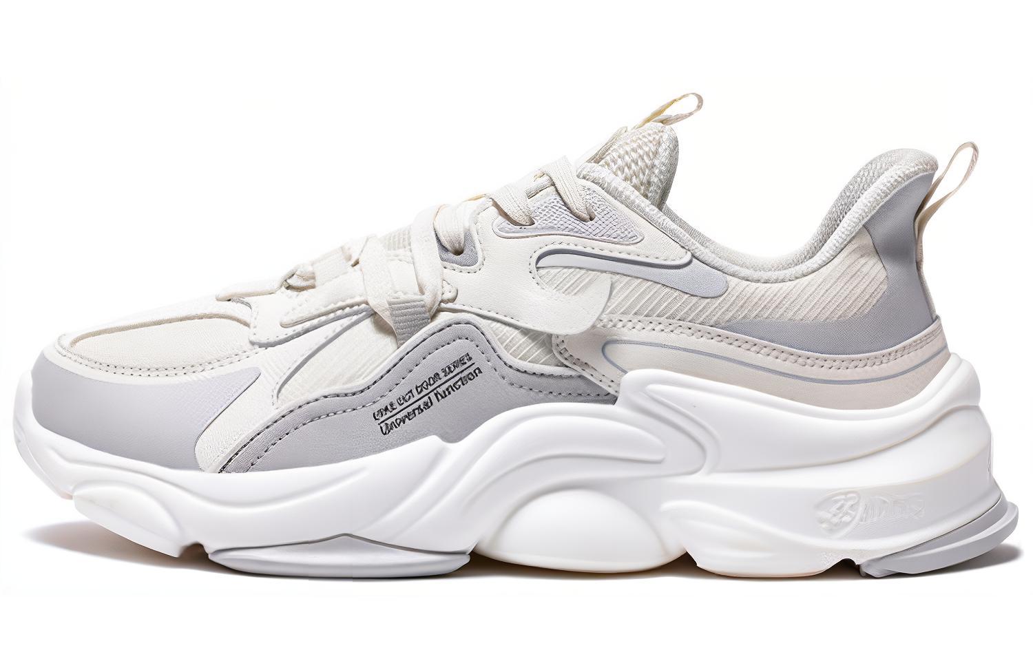 Erke Jiang Rebound Low top Running Shoes Men’s White Gray