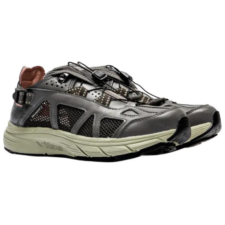 SALOMON Techsonic Slip Resistant And Breathable Slip Resistant And Breathable Low top Casual Running Shoes Unisex Gray