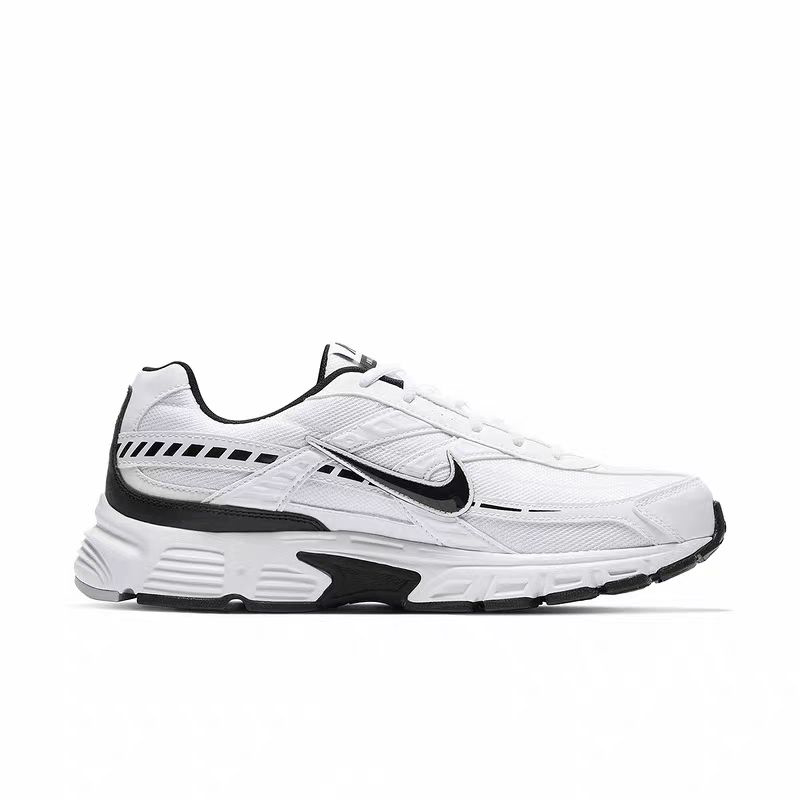 Nike Initiator Slip Resistant, Abrasion Resistant, Breathable Low top Running Shoes Men’s Black White