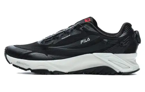 FILA BOA LYNX 1+ Lightweight Abrasion Resistant Low top Running Shoes Men's Black