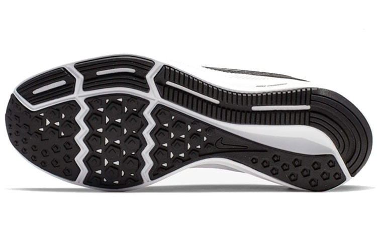 Мужские кроссовки Nike Downshifter 9 (черно-белые) — Чёрный / белый — фото 5
