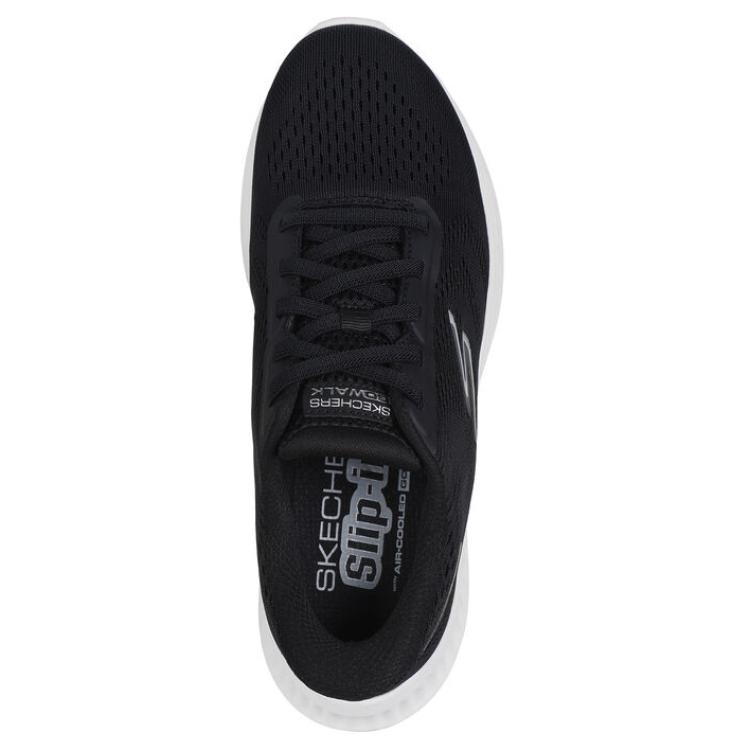 Skechers GO WALK NOW Abrasion Resistant Low top Casual Running Shoes Women’s Black