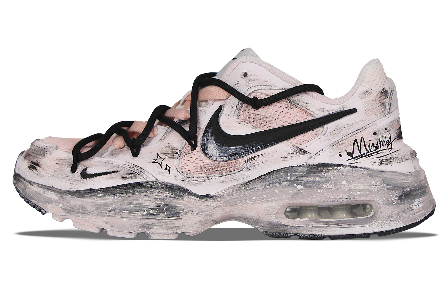 Nike Air Max Fusion Slip Resistant Abrasion Resistant Slip Resistant Abrasion Resistant Low top Running Shoes Women’s