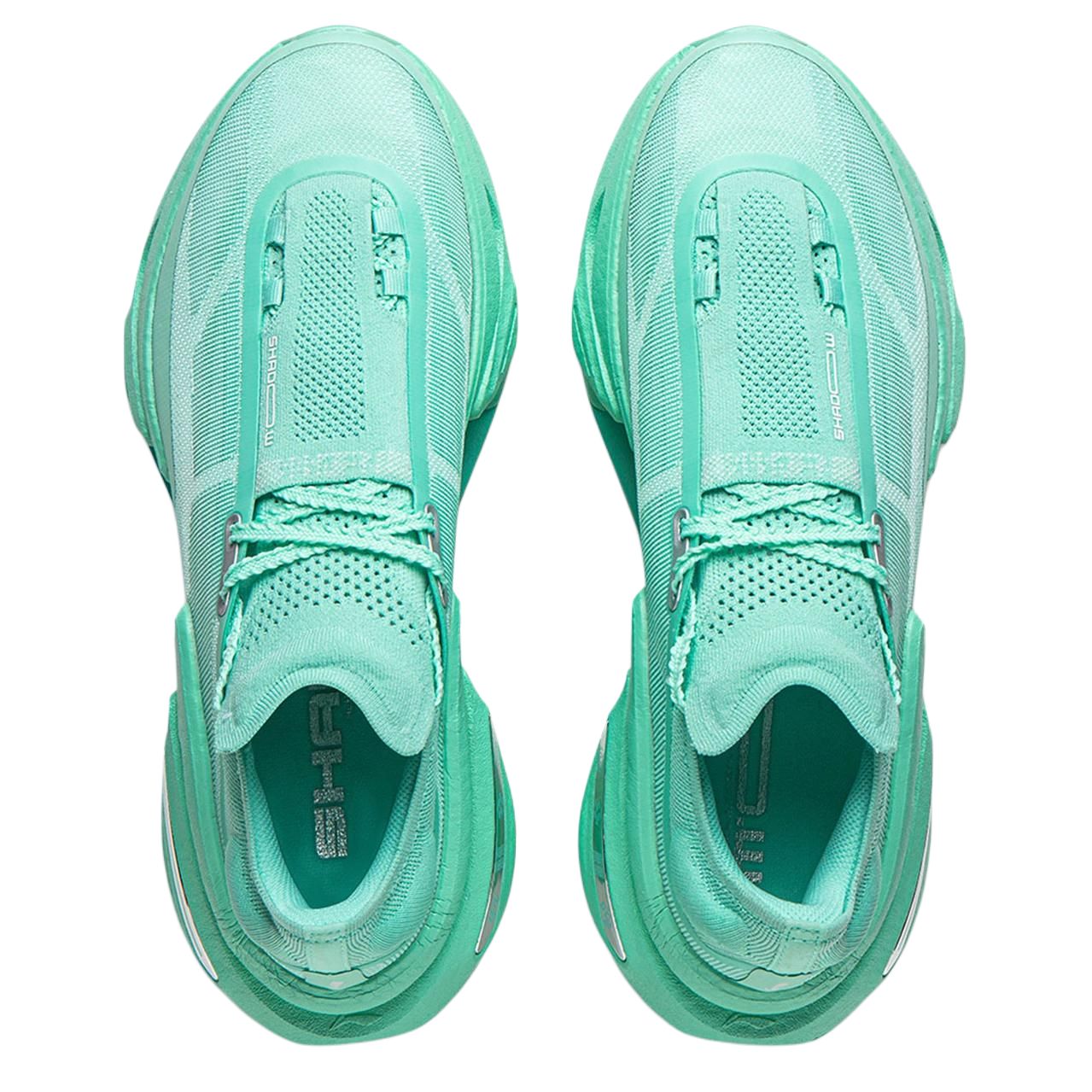 Li Ning Shadow 3.0 Fabric Low top Casual Racing Running Shoes Unisex Celadon Turquoise