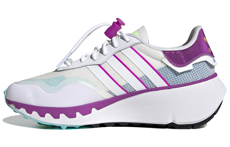 Женские кроссовки adidas originals Choigo (бело-фиолетовые) — фото 1