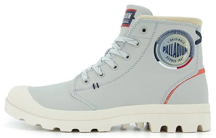 Palladium Pampa Outdoor Boots Unisex High Top Sand Stone