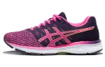 Asics Gel Exalt 4 Fabric Abrasion Resistant Breathable Cushioning Low top Running Shoes Women's Purple Pink