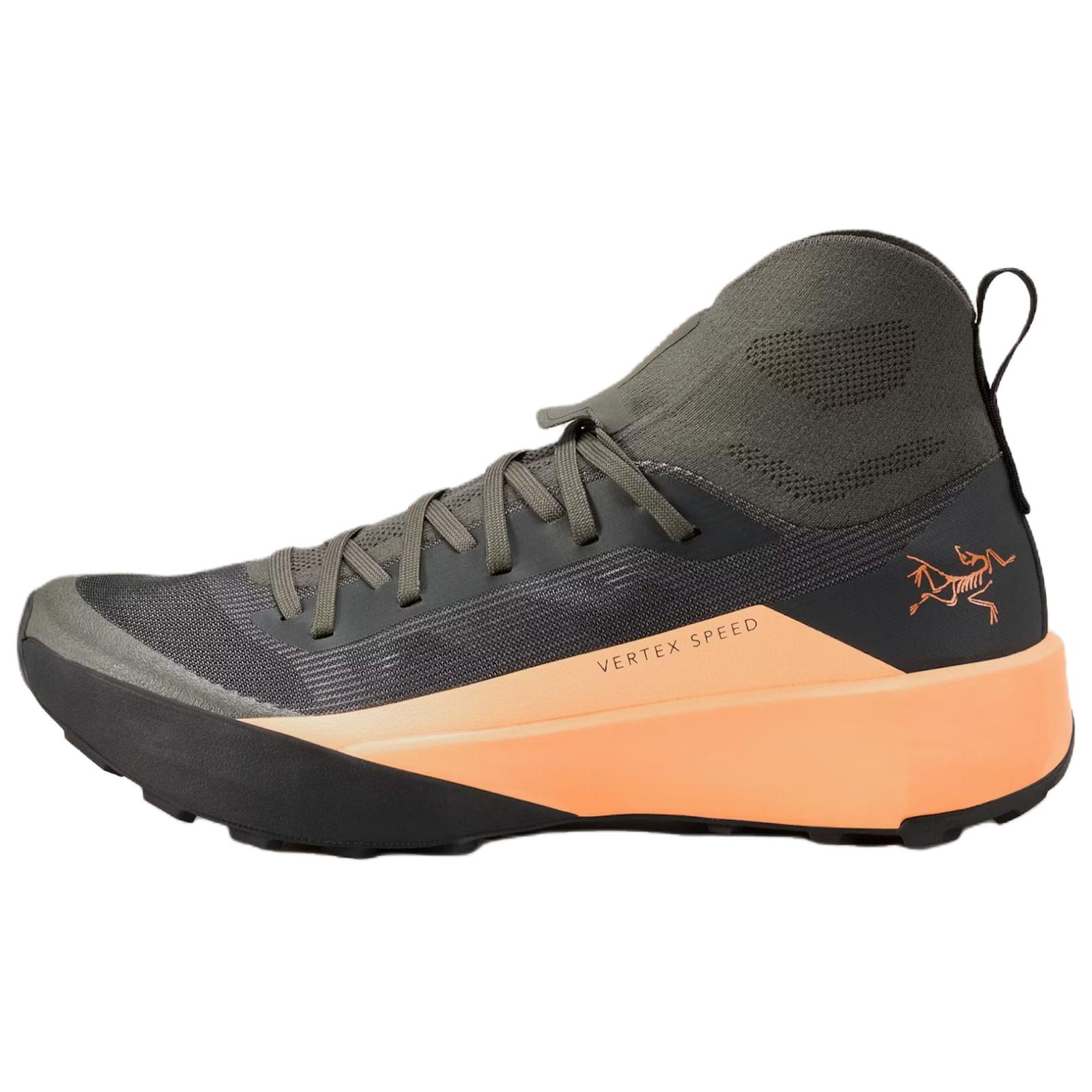 Arc’teryx Verte Slip Resistant Abrasion Resistant Mid top Casual Trail Running Shoes Women’s Green Yellow