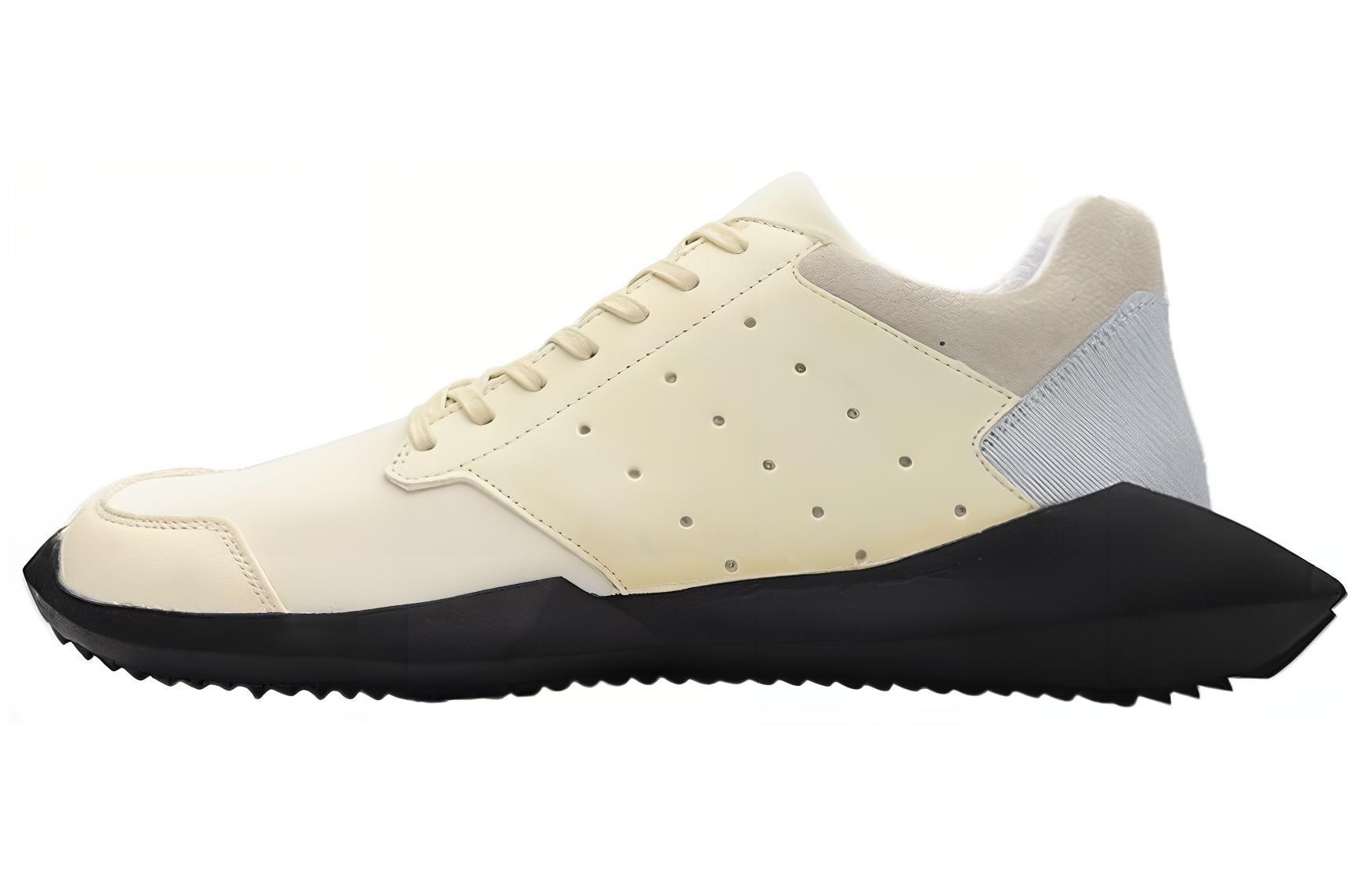 Adidas Rick Owens x Adidas Tech Runner 'White Black'