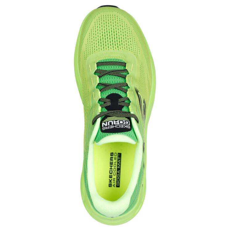 Skechers GO RUN Swirl Tech Speed Cushioning Abrasion Resistant Cushioning, Wear Resistant Low top Running Shoes Men’s