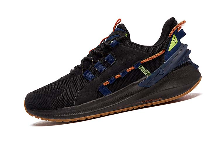 361° QU!KFOAM Comfortable Cushioning Slip Resistant Abrasion Resistant Lightweight Low top Running Shoes Men’s Black