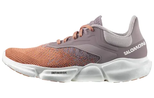 SALOMON Predict Soc 3 Comfortable And Trendy Slip Resistant Abrasion Resistant Low top Sports Women's Gray Orange White