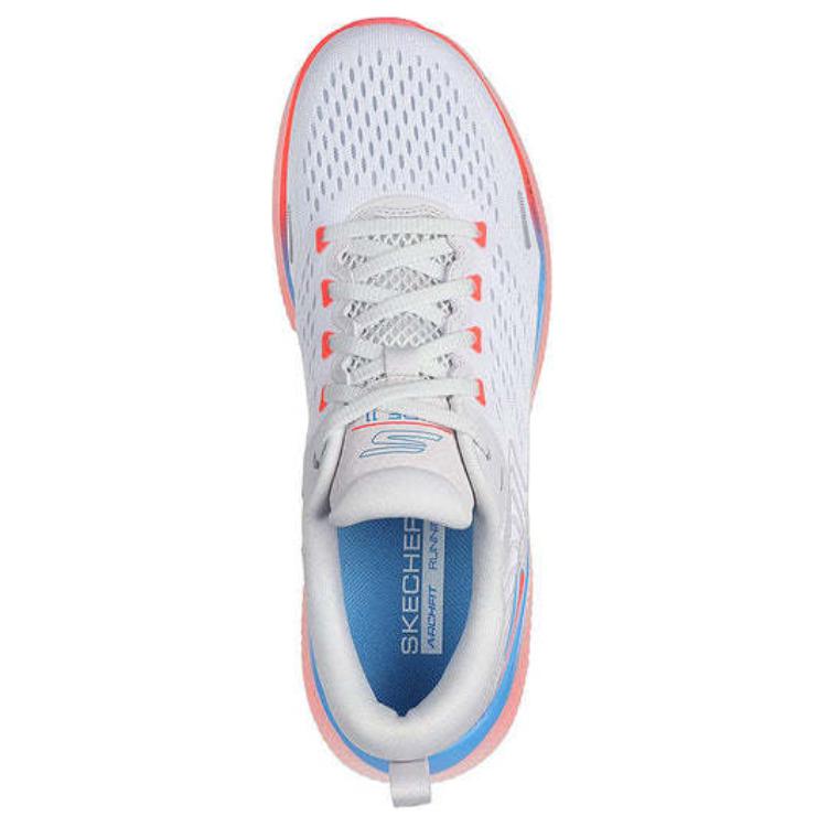 Skechers GO Run Ride 11 Abrasion Resistant Breathable Support Low top Running Shoes Women’s White
