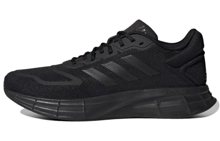 Adidas Duramo 10 Comfortable Mesh Abrasion Resistant Low top Casual Training Running Shoes Men's Raven