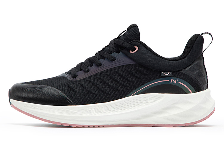 361° Low top Sprint Running Shoes Women’s Black White