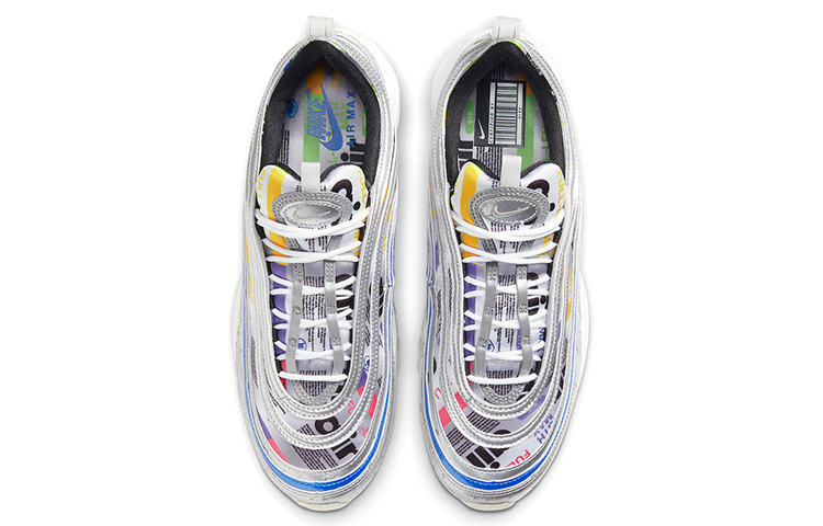 Кроссовки Nike Air Max 97 SE (серебряные) — фото 4