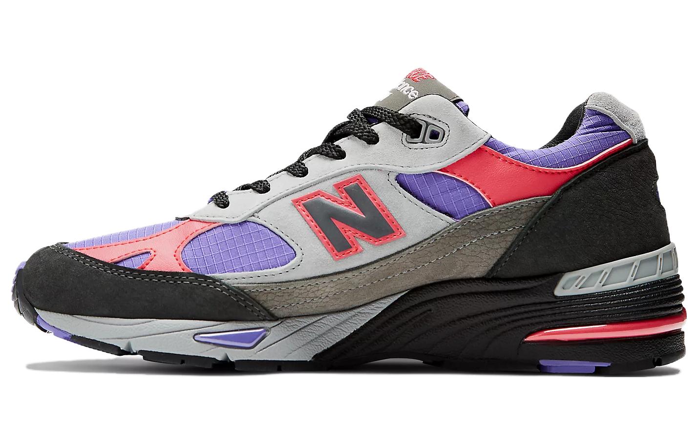 991 Palace x Wmns New Balance Made in England 'Black Ultra Violet' Women's