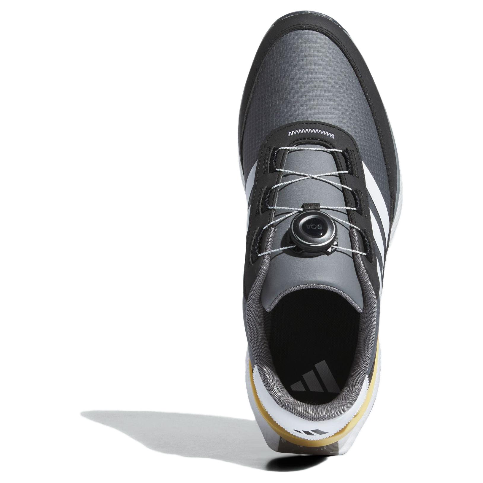Adidas Slip Resistant Abrasion Resistant Low top Golf Shoes Men’s Gray Black