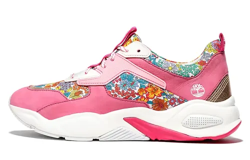 Timberland Running Shoes Women's Low Top Pink/White