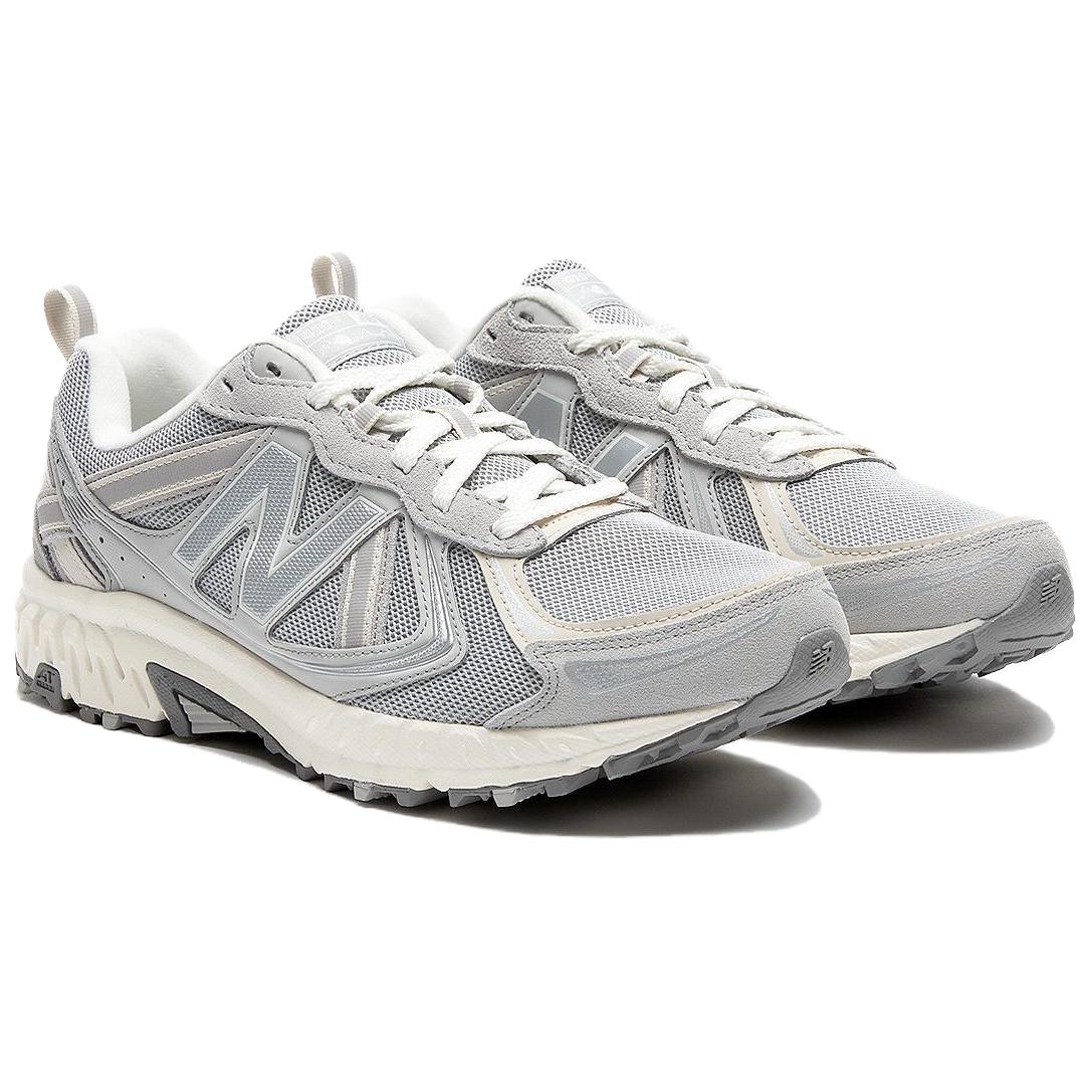 New Balance NB 410 V5 Abrasion Resistant Low top Running Shoes Unisex Silver Gray
