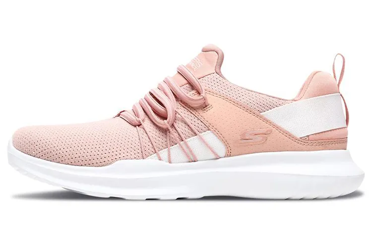Skechers Go Run Mojo Comfortable Fabric Low top Running Shoes Women's Peach