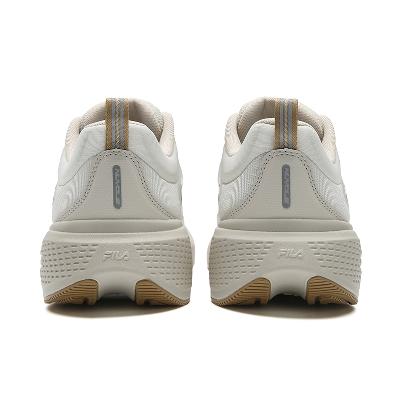 FILA NUVOLE 3 Running Shoes Women’s Low Top Tofu White/Cinnamon Brown