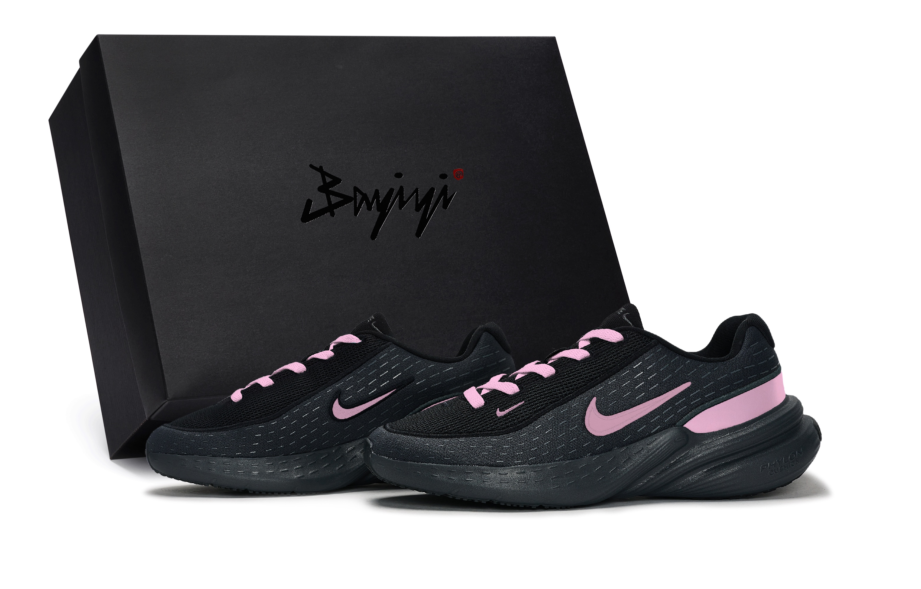 Nike Uplift SC Slip Resistant Abrasion Resistant Low top Running Shoes Unisex Black Pink
