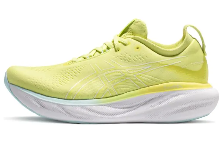 ASICS Gel Nimbus 25 Glow Yellow White