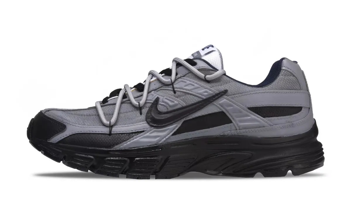 Nike Initiator Cow Split Leather Cushioning Low top Casual Running Shoes Unisex Gray