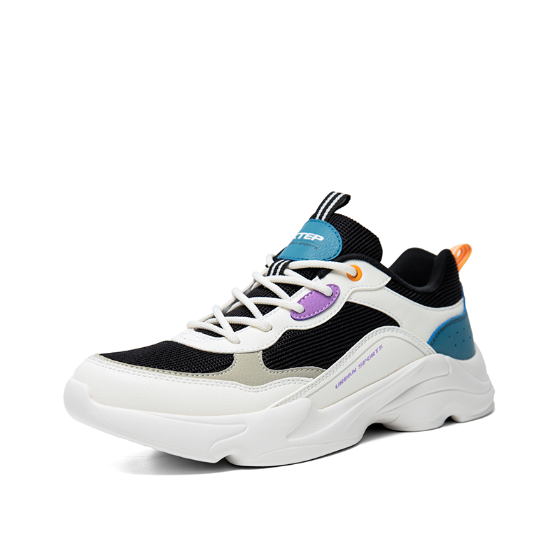 XTEP Breathable Low top Running Shoes Women’s Black White Blue
