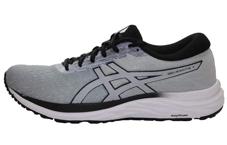 Asics Gel Excite 7 Comfortable Breathable Low top Running Shoes Men's Smoke Gray