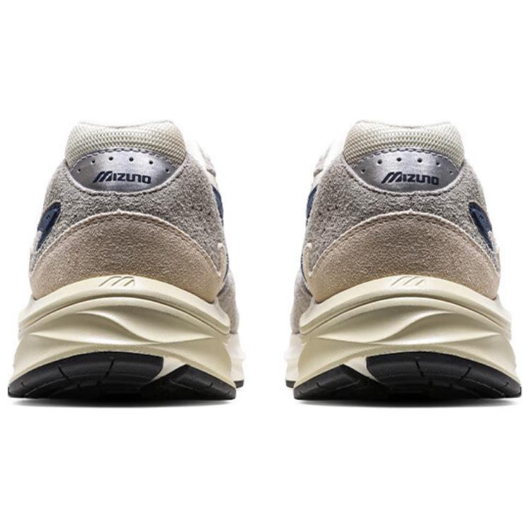 Mizuno Pi Retro Slip Resistant Abrasion Resistant Low top Running Shoes Unisex Gray Blue