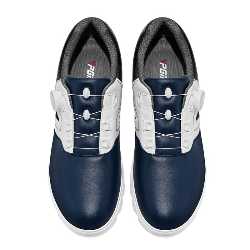 PGM Slip Resistant Slip Resistant Low top Golf Shoes Men’s Navy Blue
