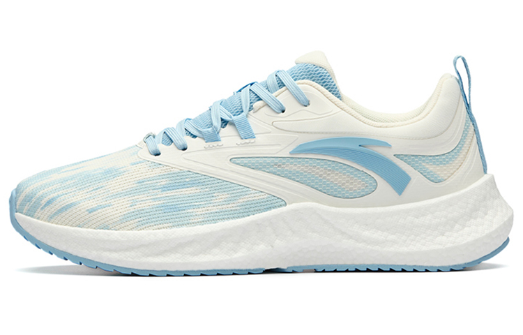 Anta Martian Foam Breathable And Lightweight Low top Running Shoes Men's White Blue