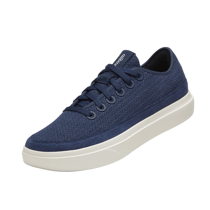 Allbirds Slip Resistant Abrasion Resistant Low top Running Shoes Men’s Blue