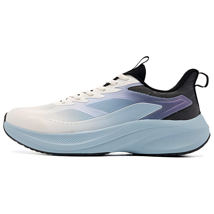 QIAODAN Cushioning Lightweight Low top Casual Running Shoes Men’s White Blue
