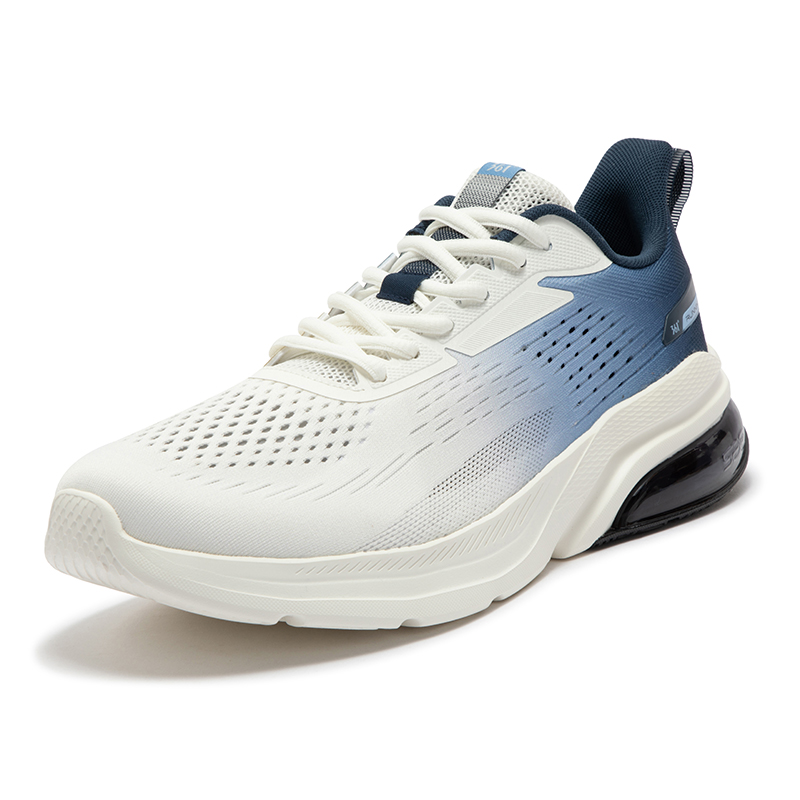 361° Style Cushioning Breathable Low top Running Shoes Men’s White Blue