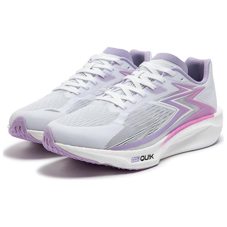 361° Blitz Team 2 Cushioning Abrasion Resistant Breathable Low top Training Running Shoes Unisex Gray Purple