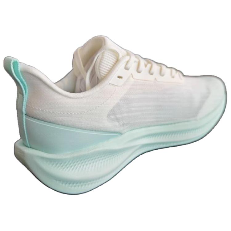 Erke Slip Resistant Abrasion Resistant Slip Resistant Abrasion Resistant Low top Sprint Running Shoes Men’s White Green