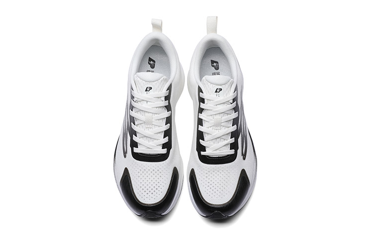 LPMX Running Shoes Men’s Low Top Beige White Black