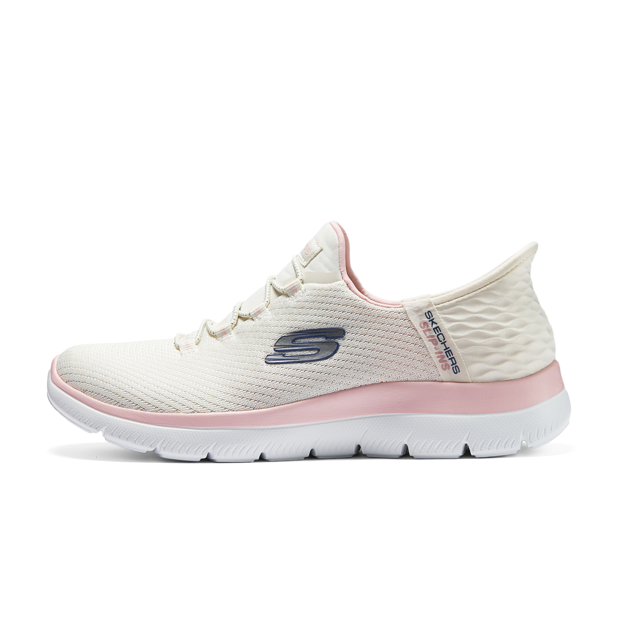 Женские кроссовки Skechers Skechers Summits Slip-Ins (розово-белые)