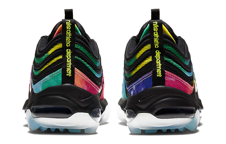 Кроссовки Nike Air Max 97 (черно-зеленые) — фото 5