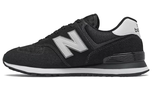 New Balance 574 Shoes Black/White