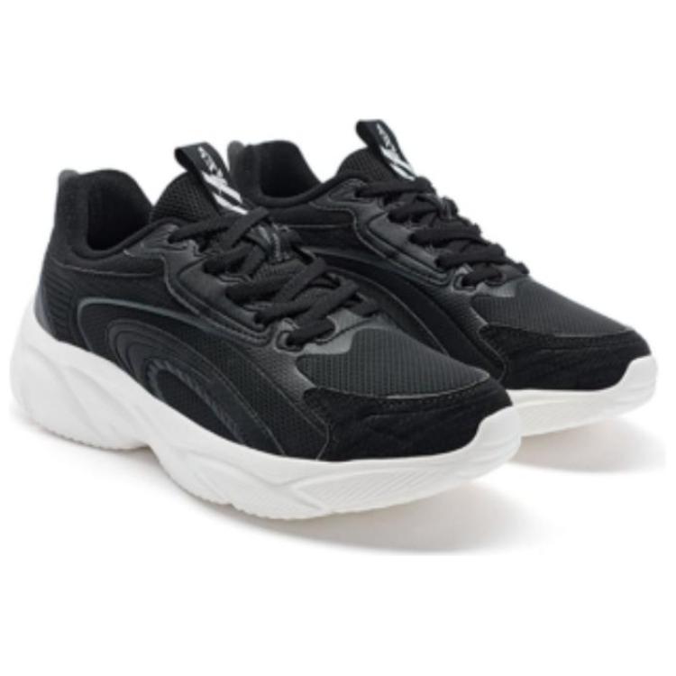 XTEP Cushioning, Wear Resistant Low top Running Shoes Women’s Black