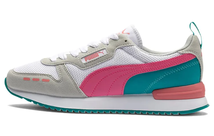 PUMA R78 White/Pink/Blue Women's