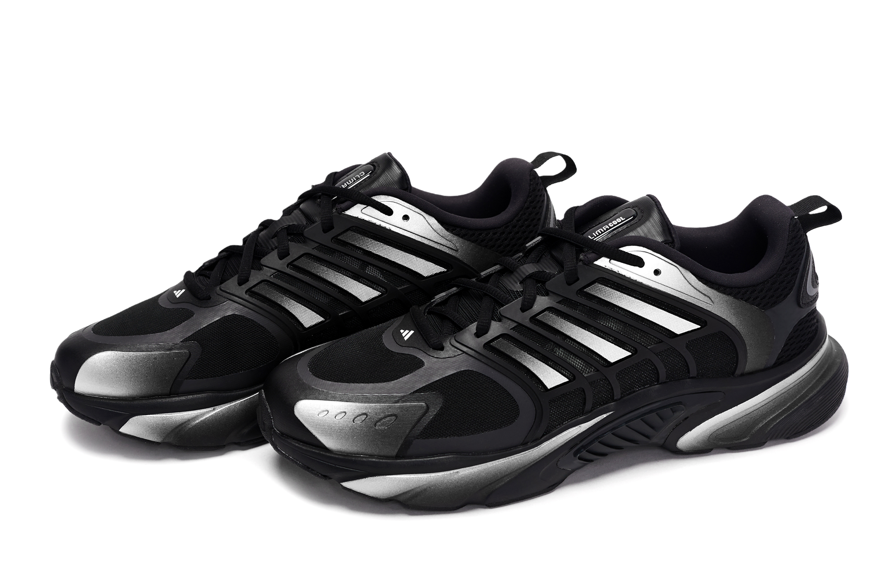 Adidas Climacool Ventania Abrasion Resistant Low top Running Shoes Unisex Black Silver