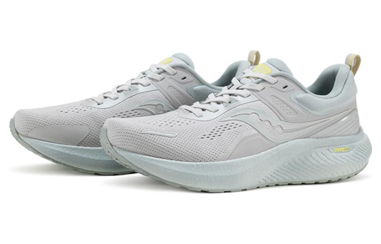 Saucony Surge 2 Comfortable And Trendy Slip Resistant Abrasion Resistant Low top Running Shoes Unisex Gray Blue