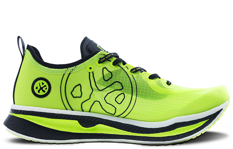 BMAI Mesh Cushioning Slip Resistant Abrasion Resistant Low top Running Shoes Women’s Neon Green